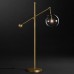 Настольная лампа Restoration Hardware Glass Globe Mobile Boom Black