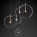 Настольная лампа Restoration Hardware Glass Globe Mobile Boom Black