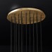 Подвесной светильник Restoration Hardware Boule De Cristal Round Cluster 14" Lacquered Burnished Brass