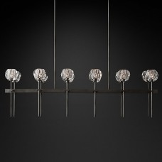 Подвесной светильник Restoration Hardware Boule De Cristal Round Cluster 24" Lacquered Burnished Brass