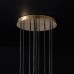 Подвесной светильник Restoration Hardware Boule De Cristal Round Cluster 24" Lacquered Burnished Brass
