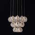 Подвесной светильник Restoration Hardware Boule De Cristal Round Cluster 24" Lacquered Burnished Brass