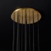 Подвесной светильник Restoration Hardware Boule De Cristal Round Cluster 24" Lacquered Burnished Brass