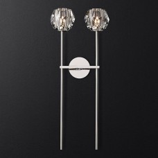 Подвесной светильник Restoration Hardware Boule De Cristal Round Cluster 24" Lacquered Burnished Brass