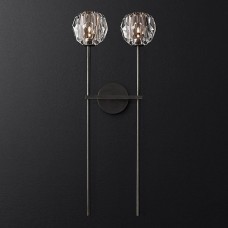 Подвесной светильник Restoration Hardware Boule De Cristal Round Cluster 24" Lacquered Burnished Brass