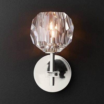 Подвесной светильник Restoration Hardware Boule De Cristal Round Cluster 24" Lacquered Burnished Brass