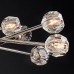 Подвесной светильник Restoration Hardware Boule De Cristal Round Cluster 24" Lacquered Burnished Brass