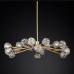 Подвесной светильник Restoration Hardware Boule De Cristal Round Cluster 24" Lacquered Burnished Brass