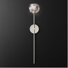 Подвесной светильник Restoration Hardware Boule De Cristal Round Cluster 24" Lacquered Burnished Brass
