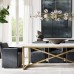 Подвесной светильник Restoration Hardware Boule De Cristal Round Cluster 24" Lacquered Burnished Brass