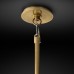 Подвесной светильник Restoration Hardware Boule De Cristal Round Cluster 24" Lacquered Burnished Brass