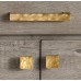 Ручка-кнопка Restoration Hardware Alden L.3.8 Hammered Brass