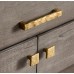 Ручка-кнопка Restoration Hardware Alden L.3.8 Hammered Brass