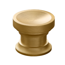 Ручка-кнопка Restoration Hardware Asbury d.2.5cm Lacquered Burnished Brass
