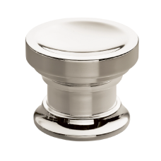 Ручка-кнопка Restoration Hardware Asbury d.2.5cm Polished Nickel