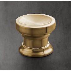 Ручка-кнопка Restoration Hardware Asbury d.3.2 Aged Brass