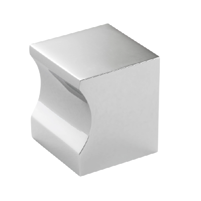Ручка-кнопка Restoration Hardware Atelier Small d.2.9 Polished Chrome