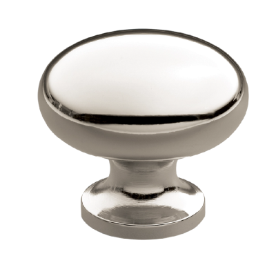 Ручка-кнопка Restoration Hardware Aubrey d.3.2cm Polished Nickel