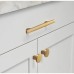 Ручка-кнопка Restoration Hardware Barr d.3.2 Polished Brass