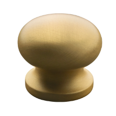 Ручка-кнопка Restoration Hardware Bistro d.2.5cm Lacquered Burnished Brass