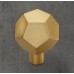 Ручка-кнопка Restoration Hardware Camden d.3.2 Lac.Burnished Brass