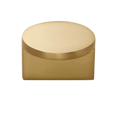 Ручка-кнопка Restoration Hardware Cliveden d.3.5cm Lacquered Burnished Brass