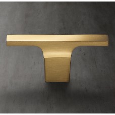 Ручка-кнопка Restoration Hardware Colliers L.7.6 Lac.Burnished Brass