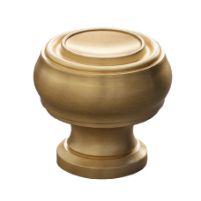 Ручка-кнопка Restoration Hardware Gilmore d.2.5cm Lacquered Burnished Brass
