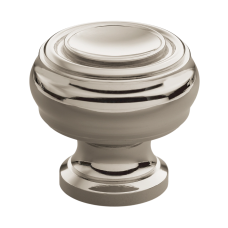 Ручка-кнопка Restoration Hardware Gilmore d.2.5cm Polished  Nickel