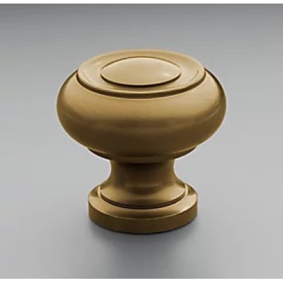 Ручка-кнопка Restoration Hardware Hanson d.3.2 Aged Brass