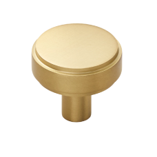 Ручка-кнопка Restoration Hardware Lambeth Smooth d2.5cm Lacquered Burnished Brass