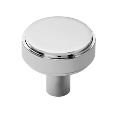 Ручка-кнопка Restoration Hardware Lambeth Smooth d2.5cm Polished Chrome
