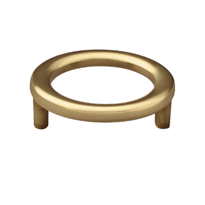 Ручка-кнопка Restoration Hardware Lenox d.4.4cm Polished Brass