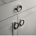 Ручка-кнопка Restoration Hardware Lenox d.4.4cm Polished Chrome