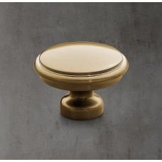 Ручка-кнопка Restoration Hardware Lugarno d.2.5 Aged Brass