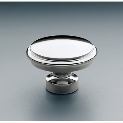 Ручка-кнопка Restoration Hardware Lugarno d.2.5 Polished Chrome