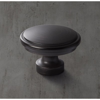 Ручка-кнопка Restoration Hardware Lugarno d.3.2 Bronze
