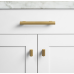 Ручка-кнопка Restoration Hardware Seneca d.3.2cm Lacquered Burnished Brass