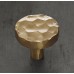 Ручка-кнопка Restoration Hardware Smythe d.3.2 Hammered Brass