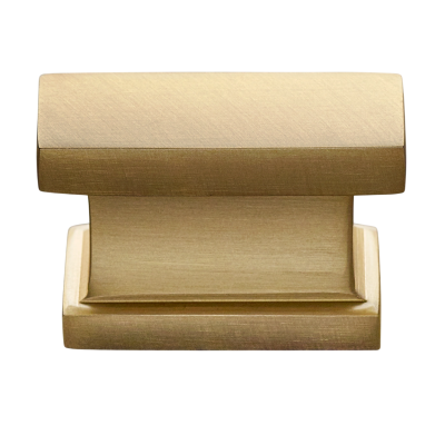 Ручка-кнопка Restoration Hardware Strande d3.2cm Lacquered Burnished Brass