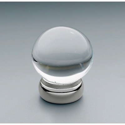 Ручка-кнопка Restoration Hardware Vintage d.2.8 Polished Chrome