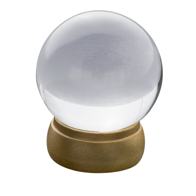 Ручка-кнопка Restoration Hardware Vintage d.2.8cm Lacquered Burnished Brass