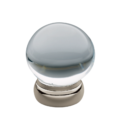 Ручка-кнопка Restoration Hardware Vintage d.2.8cm Polished Nickel