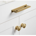 Ручка-скоба Restoration Hardware Anson L.10.2cm Lacquered Burnished Brass