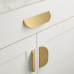 Ручка-скоба Restoration Hardware Calder L.10.2cm Lacquered Burnished Brass