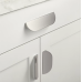 Ручка-скоба Restoration Hardware Calder L.10.2cm Polished Chrome