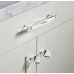 Ручка-скоба Restoration Hardware Camden Crystal L.20.3 Polished Chrome