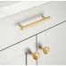 Ручка-скоба Restoration Hardware Durham L.15.2 Lac.Burnished Brass