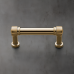 Ручка-скоба Restoration Hardware Grafton Metal L.10.2cm Lacquered Burnished Brass