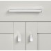 Ручка-скоба Restoration Hardware Jules L.20.3 Polished Nickel